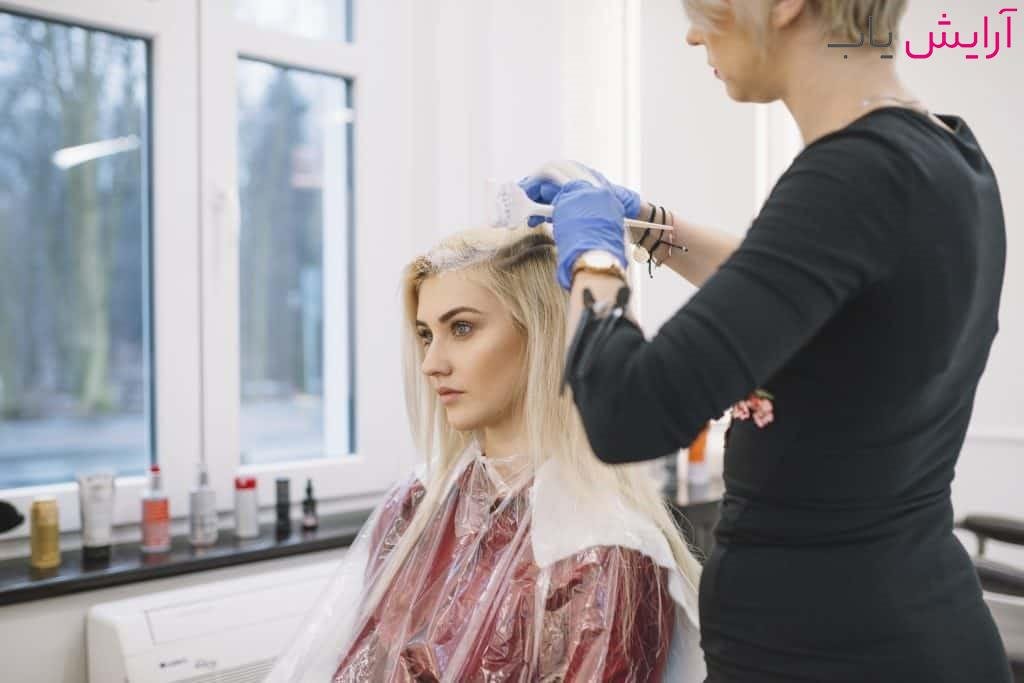 تاثیر رنگ مو بدون آمونیاک