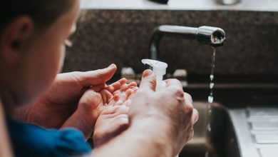 مراقبت از پوست در مقابل مواد ضدعفونی کننده