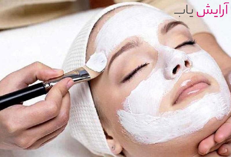 پاک کننده صورت با ماست