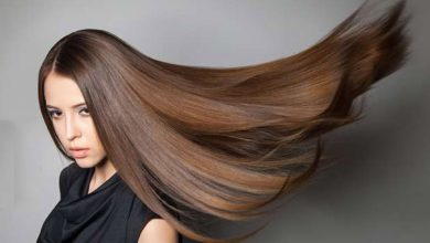 موهای صاف و ابریشمی