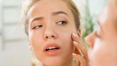 کم آبی پوست