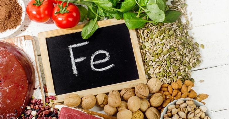 علامت های کمبود آهن